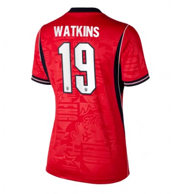 England Ollie Watkins #19 Udebanetrøje Dame VM 2026 Kortærmet